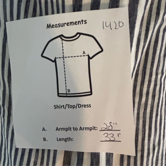 Max Studio Women's 3X Striped Knot Tie Blouse Multicolor Short Sleeve - Picture 9 of 9